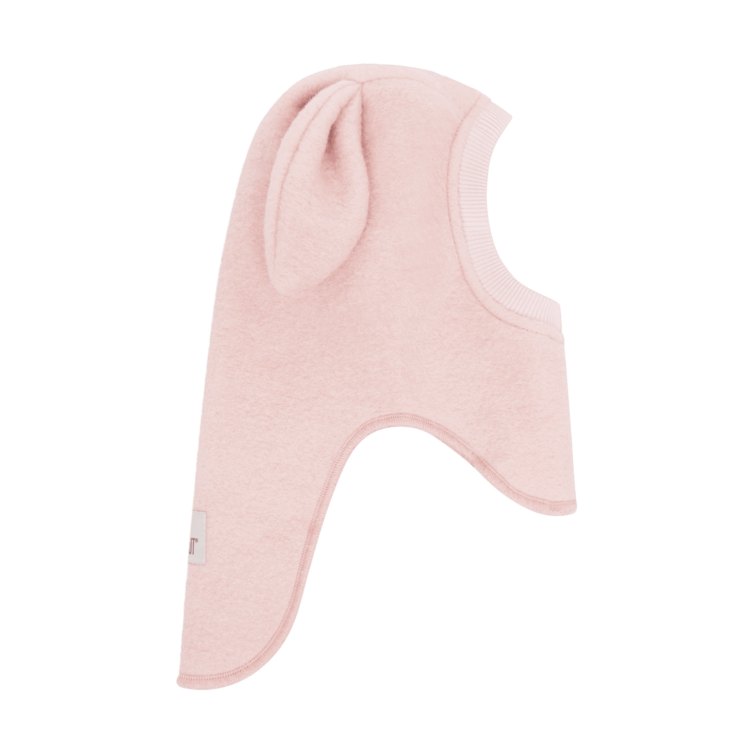 HUTTEliHUT | Balaclava Bunny Ears Wool - Rose Smoke | Torgunns Barneklær AS