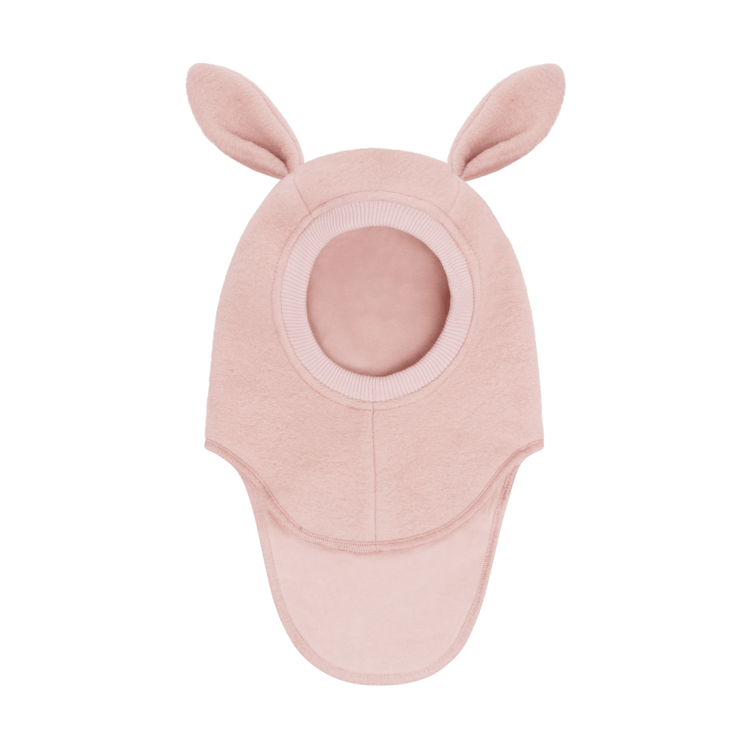 HUTTEliHUT | Balaclava Bunny Ears Wool - Rose Smoke | Torgunns Barneklær AS