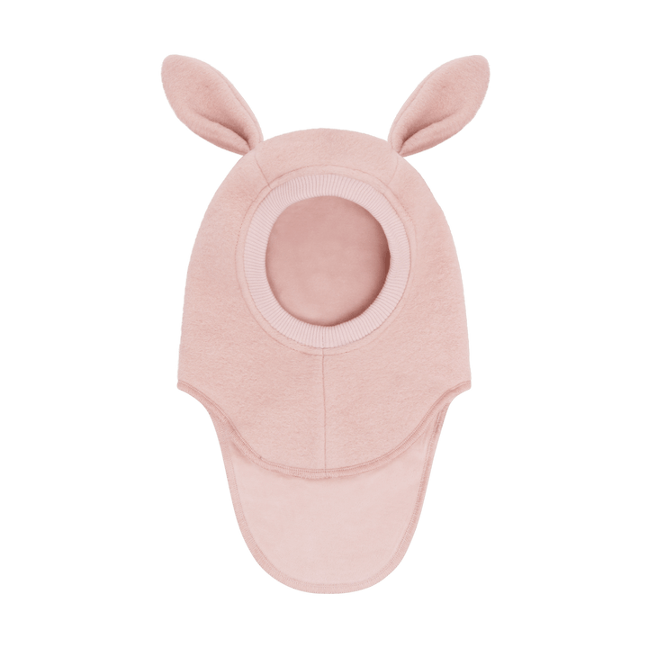 HUTTEliHUT | Balaclava Bunny Ears Wool - Rose Smoke | Torgunns Barneklær AS
