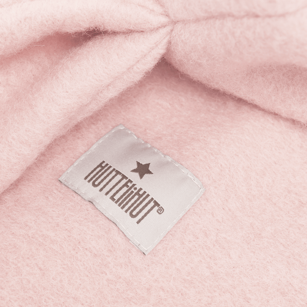HUTTEliHUT | Balaclava Bunny Ears Wool - Rose Smoke | Torgunns Barneklær AS