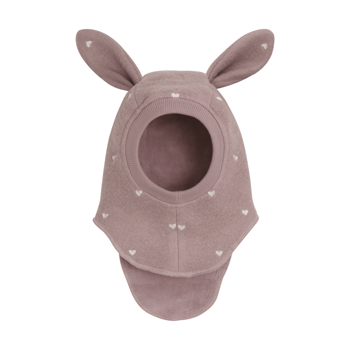 HUTTEliHUT | Balaclava Ears Emb. Wool - Deauville Mauve | Torgunns Barneklær AS