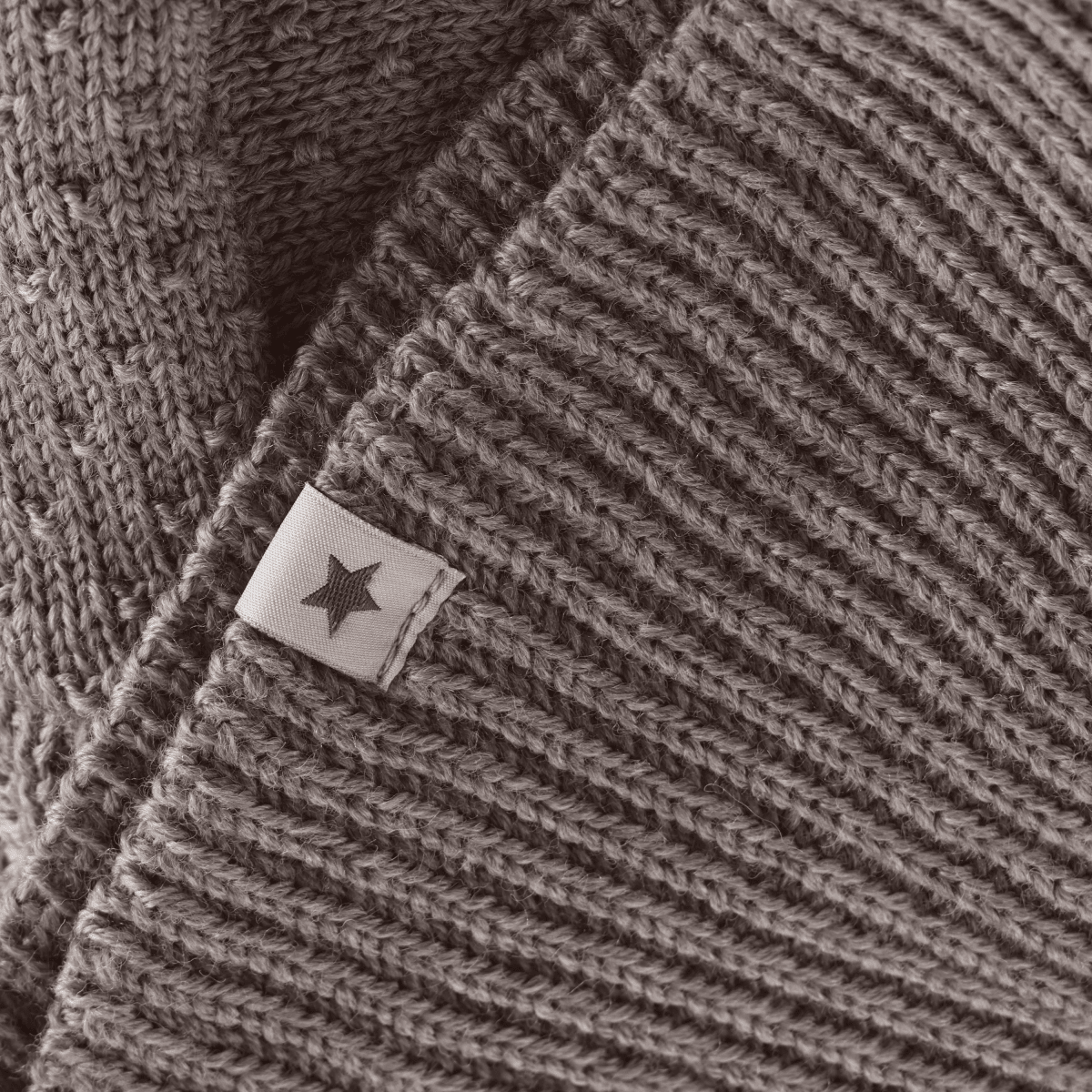 HUTTEliHUT | Balaclava Ears Wool Knit - Cinder Melange | Torgunns Barneklær AS