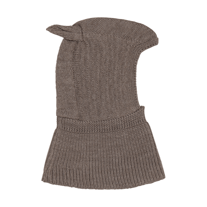 HUTTEliHUT | Balaclava Ears Wool Knit - Cinder Melange | Torgunns Barneklær AS