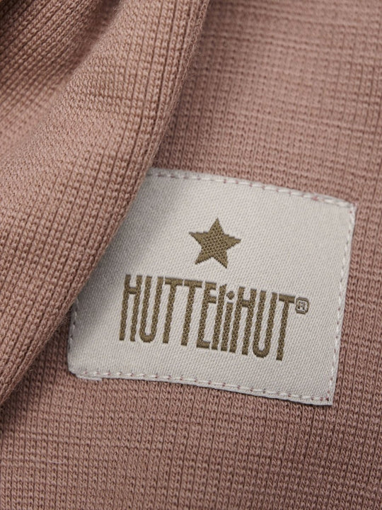 HUTTEliHUT | Balaclava Ears Wool Rib - Burlwood | Torgunns Barneklær AS