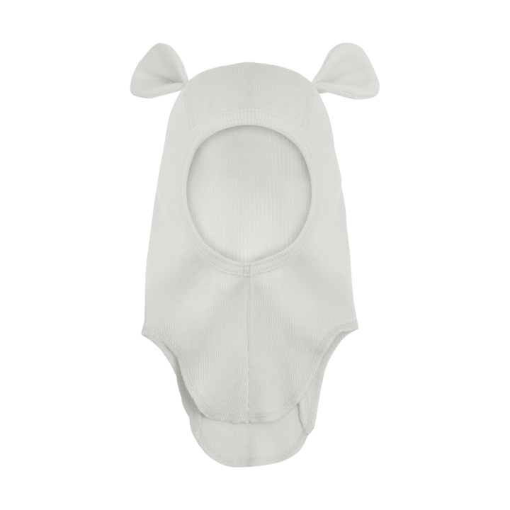 HUTTEliHUT | Balaclava Ears Wool Rib - Tofu | Torgunns Barneklær AS