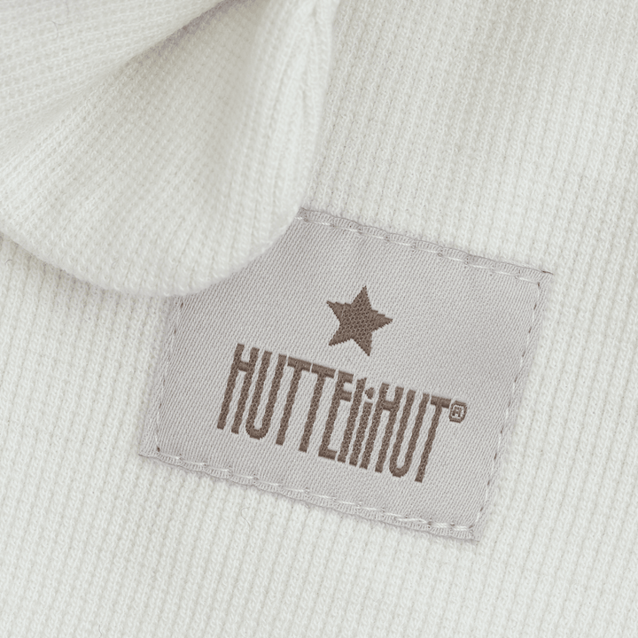 HUTTEliHUT | Balaclava Ears Wool Rib - Tofu | Torgunns Barneklær AS