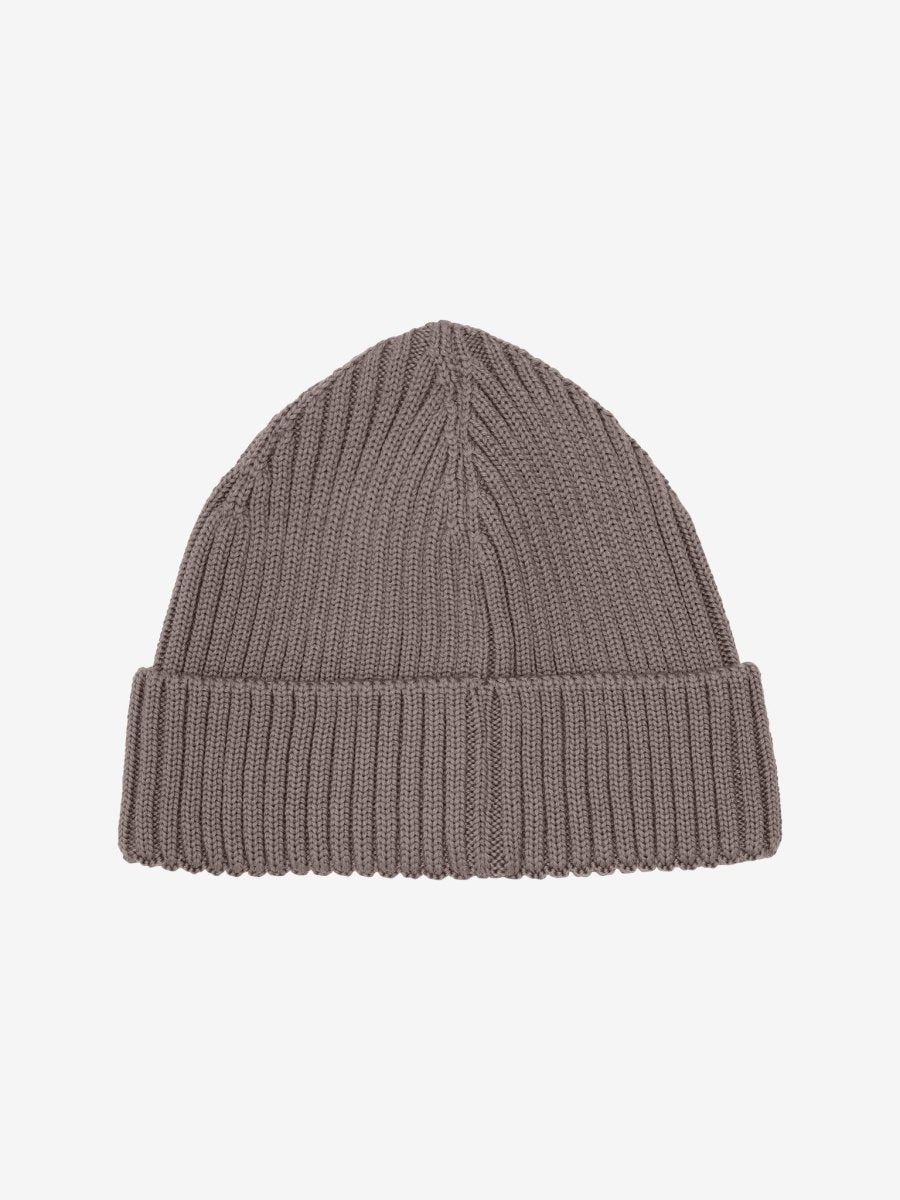 HUTTEliHUT - Beanie Wool Knit - Brown Melange | Torgunns Barneklær AS