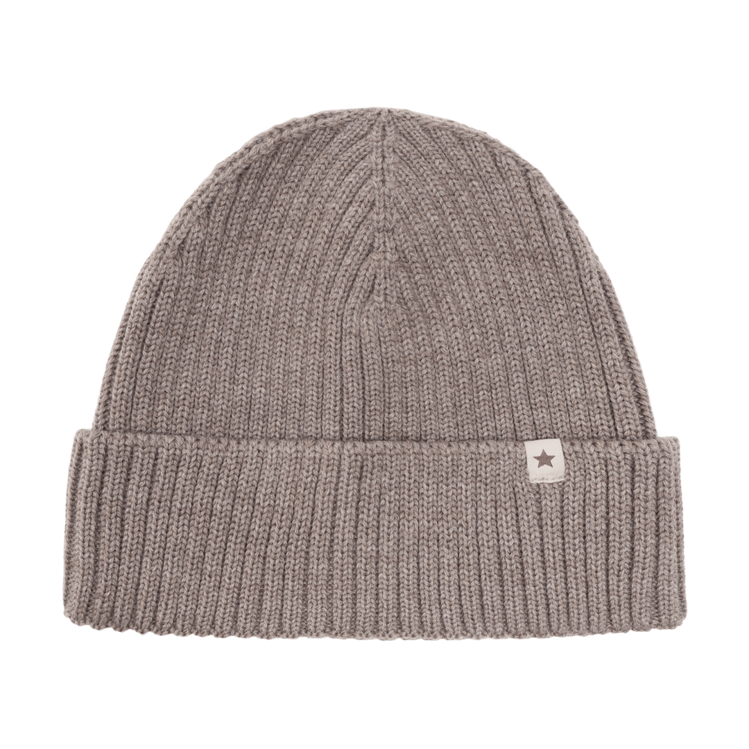 HUTTEliHUT | Beanie Wool Knit - Cinder Melange | Torgunns Barneklær AS