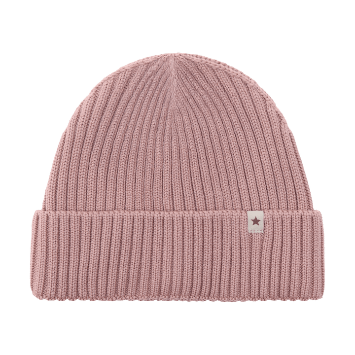 HUTTEliHUT | Beanie Wool Knit - Woodrose | Torgunns Barneklær AS