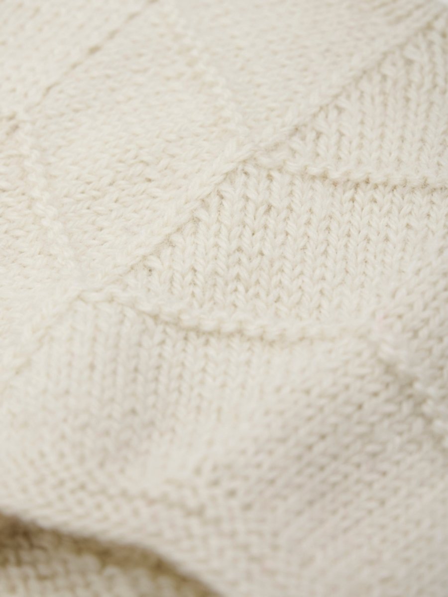 HUTTEliHUT | Bonnet Ears Alpaca Wool Knit - Offwhite | Torgunns Barneklær AS