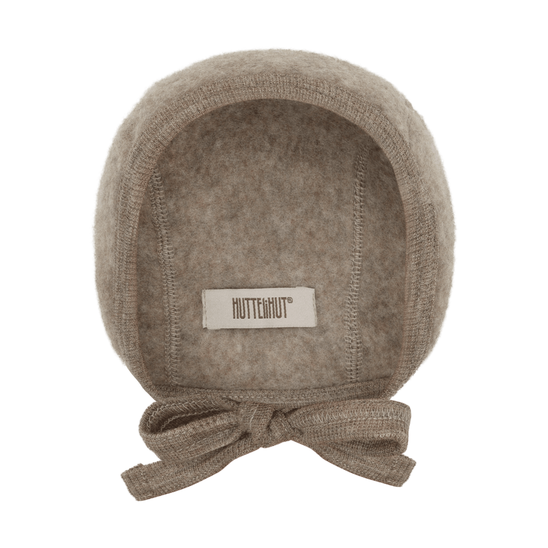HUTTEliHUT | Bonnet Wool Fleece - Savannah Melange | Torgunns Barneklær AS