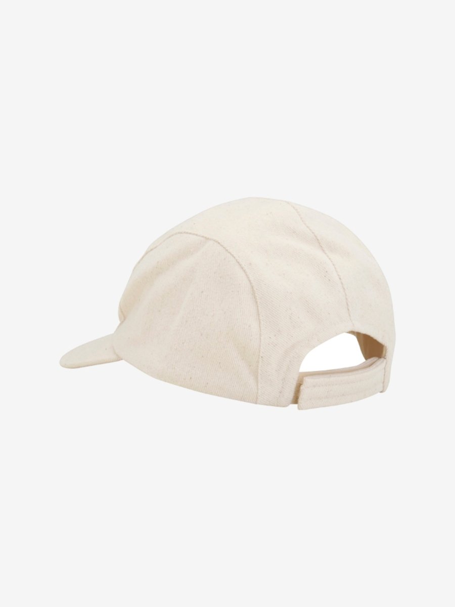 HUTTELiHUT Cap Linen Denim - Irish Cream | Torgunns Barneklær AS