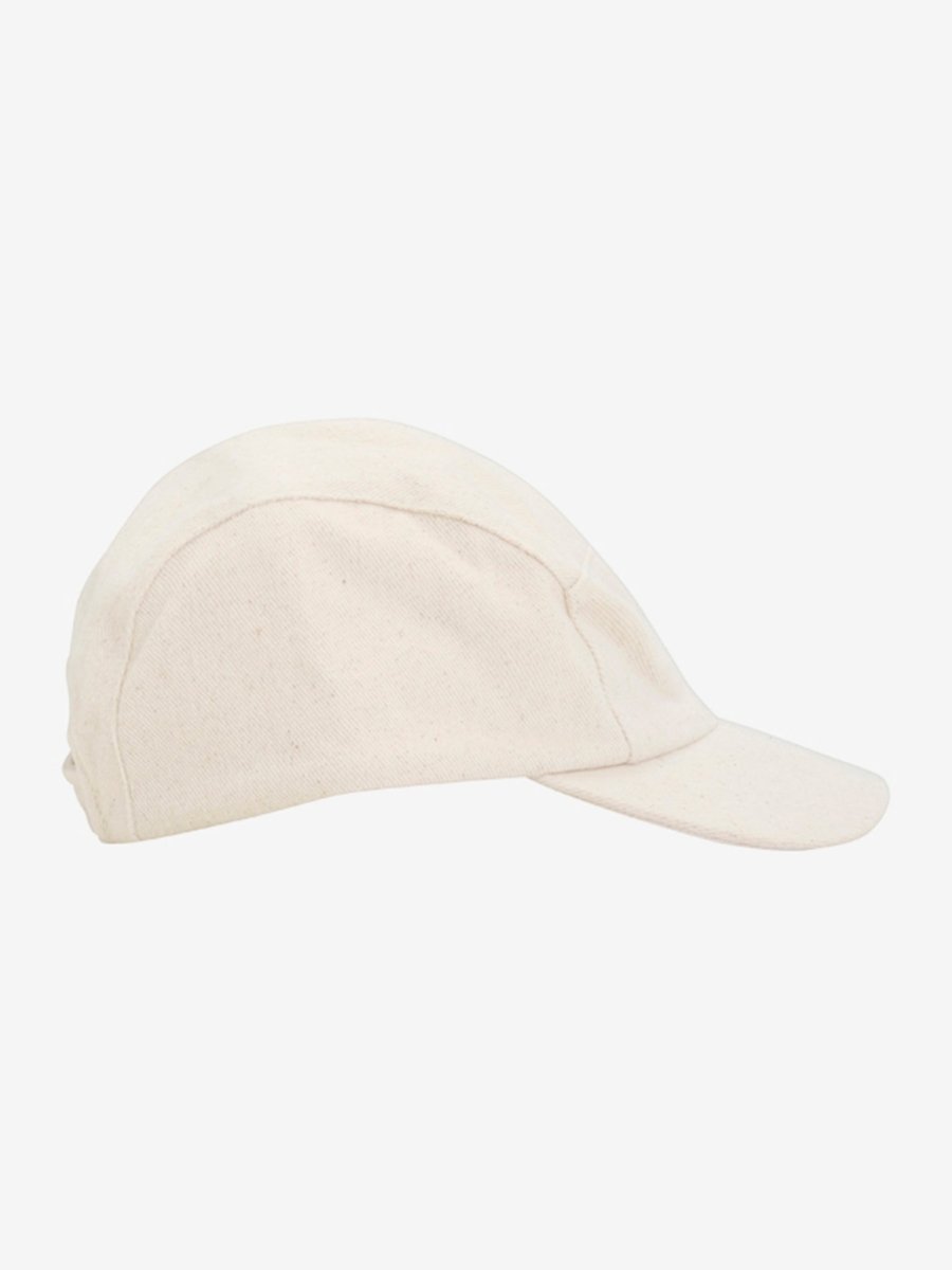 HUTTELiHUT Cap Linen Denim - Irish Cream | Torgunns Barneklær AS