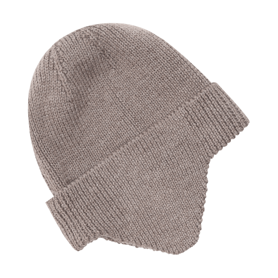HUTTEliHUT | Hat Wool Knit Windstop - Cinder Melange | Torgunns Barneklær AS