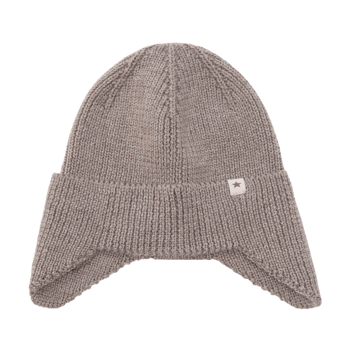 HUTTEliHUT | Hat Wool Knit Windstop - Cinder Melange | Torgunns Barneklær AS