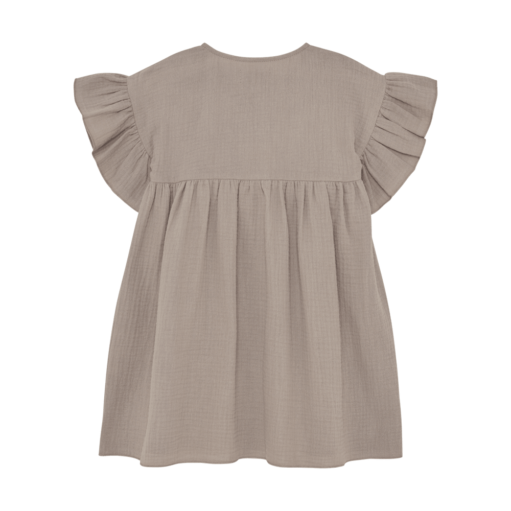 HUTTEliHUT | Musselin Kjole - Moon Rock | Torgunns Barneklær AS