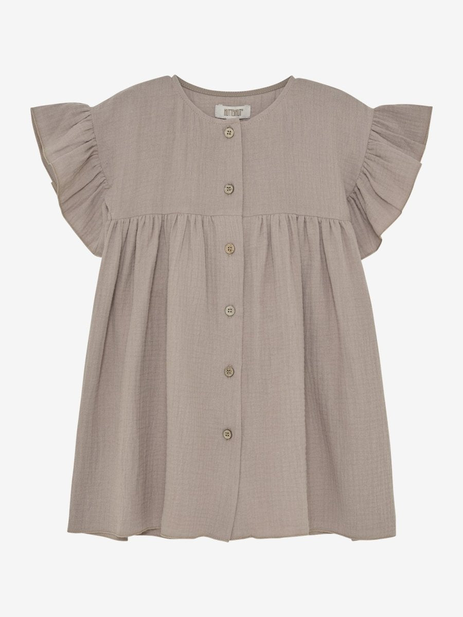 HUTTEliHUT | Musselin Kjole - Moon Rock | Torgunns Barneklær AS