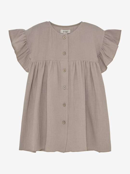 HUTTEliHUT | Musselin Kjole - Moon Rock | Torgunns Barneklær AS