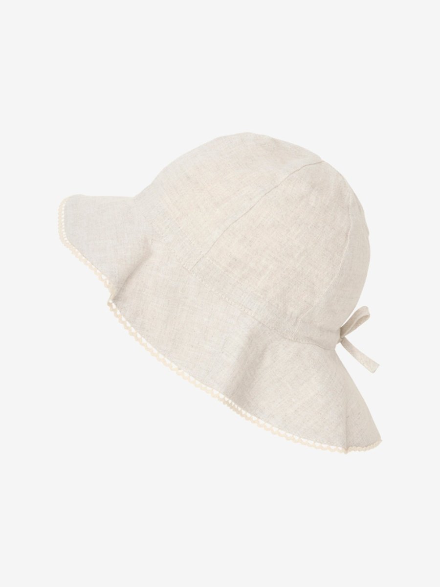 HUTTELiHUT Summer Hat Linen - Antique White | Torgunns Barneklær AS