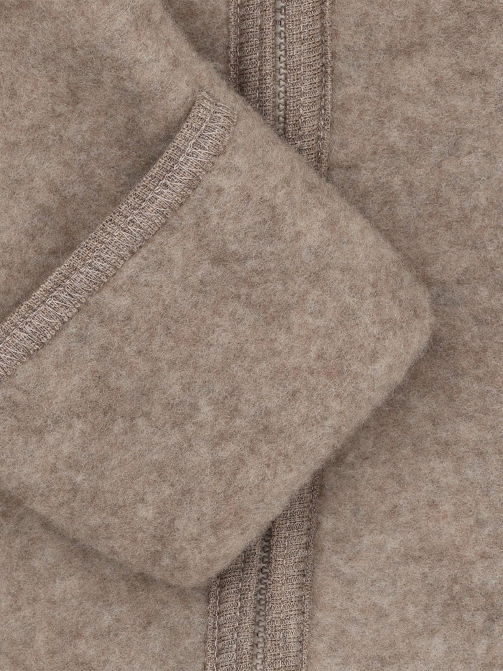 HUTTEliHUT | Ullfleece Dress med ører - Savannah Melange | Torgunns Barneklær AS