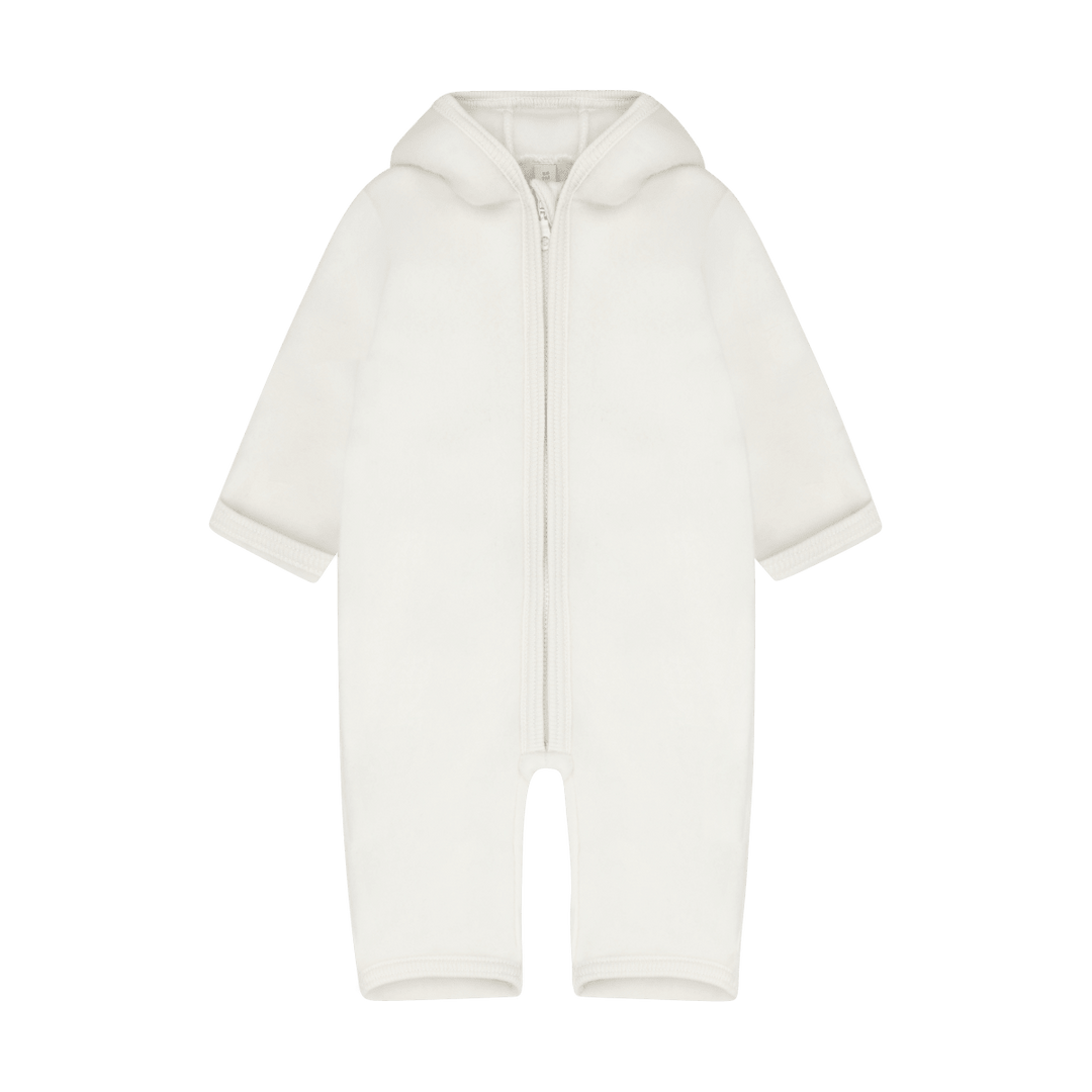 HUTTEliHUT | Ullfleece Dress med ører - Tofu | Torgunns Barneklær AS