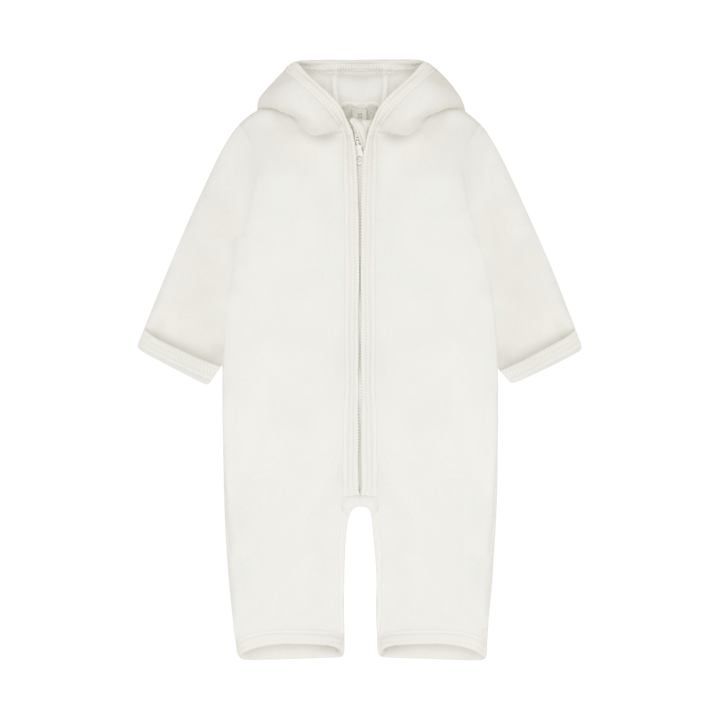 HUTTEliHUT | Ullfleece Dress med ører - Tofu | Torgunns Barneklær AS