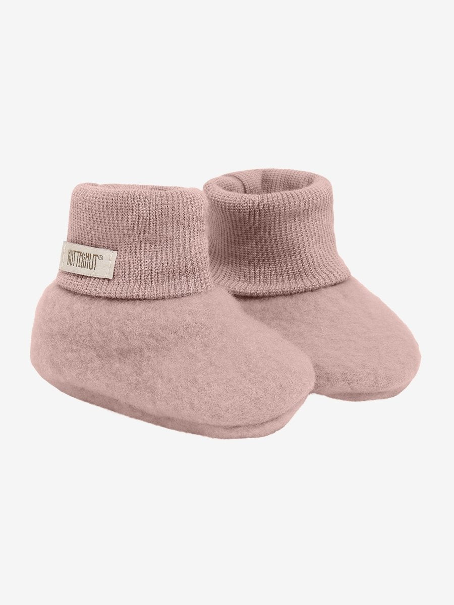 HUTTEliHUT | Ullfleece Tøfler - Mahogany Rose | Torgunns Barneklær AS