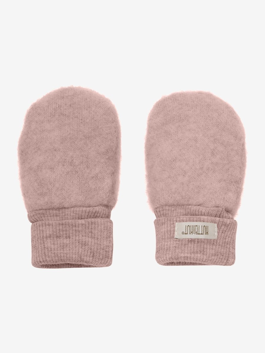HUTTEliHUT | Ullfleece Votter - Mahogany Rose | Torgunns Barneklær AS