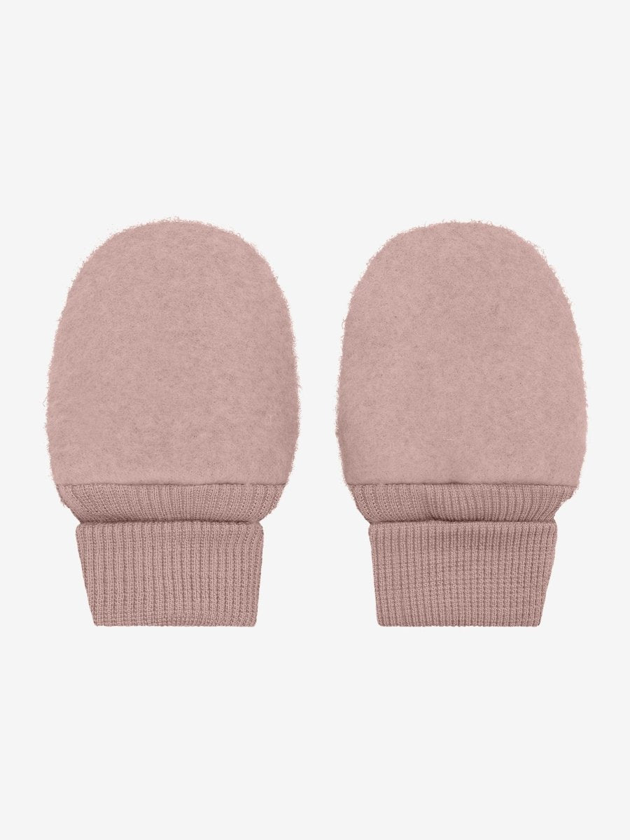 HUTTEliHUT | Ullfleece Votter - Mahogany Rose | Torgunns Barneklær AS