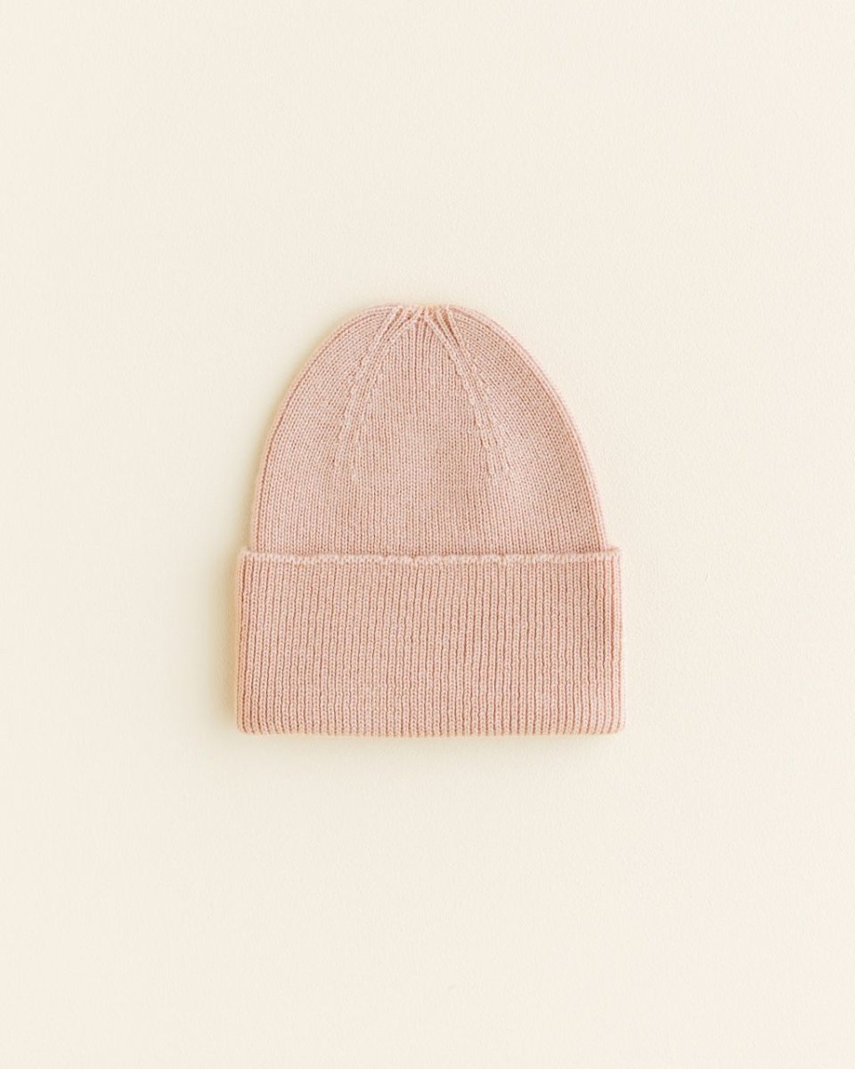 hvid | Beanie Fonzie Newborn - Apricot | Torgunns Barneklær AS