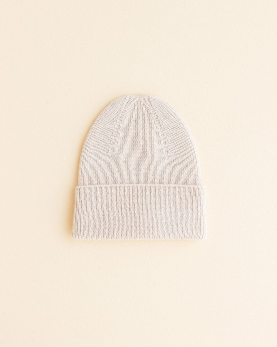 hvid | Beanie Fonzie Newborn - Cream | Torgunns Barneklær AS