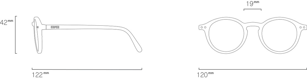 Izipizi | Kids 3 - 5år D - Tortoise | Torgunns Barneklær AS