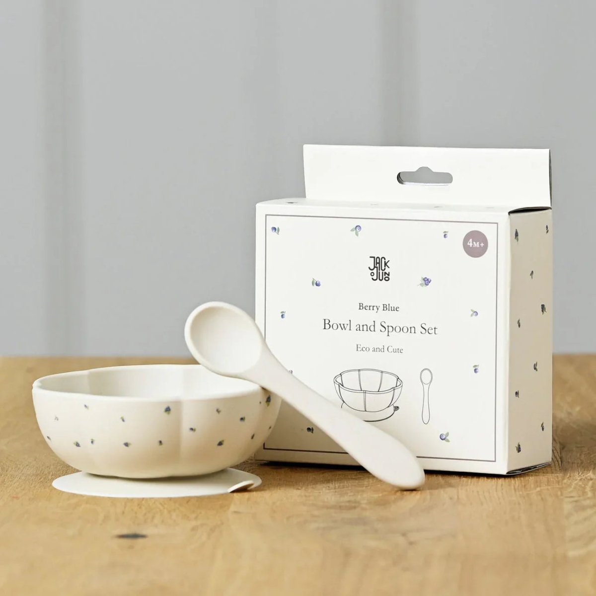 Jack o Juno | Berry Blue - Bowl & Spoon Set | Torgunns Barneklær AS
