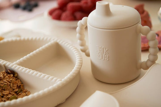 Jack o Juno | Bubble Sippy Cup - Cream | Torgunns Barneklær AS