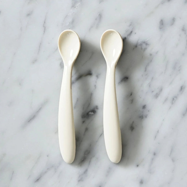 Jack o Juno | Feeding Spoons (2-pack) - Cream | Torgunns Barneklær AS