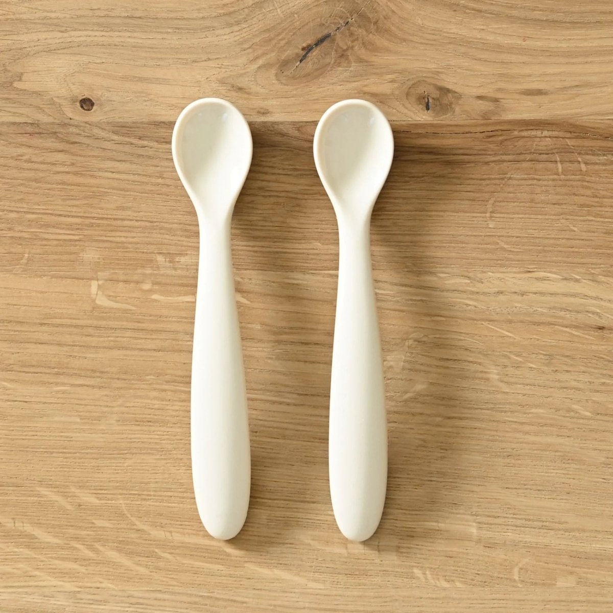 Jack o Juno | Feeding Spoons (2-pack) - Cream | Torgunns Barneklær AS