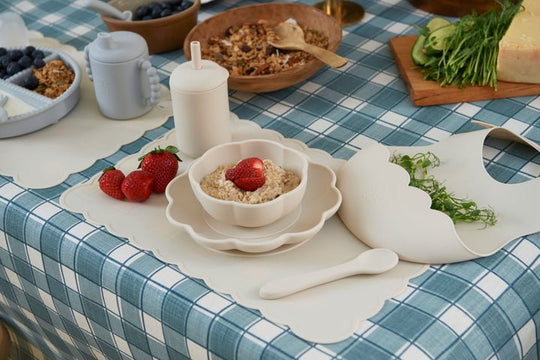 Jack o Juno | Little Poppy Dining Set - Cream | Torgunns Barneklær AS