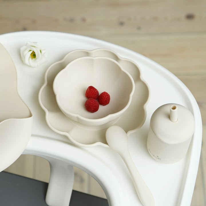 Jack o Juno | Little Poppy Dining Set - Cream | Torgunns Barneklær AS