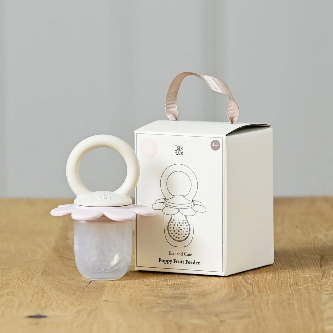 Jack o Juno | Poppy Fruit Feeder - Cream &amp; Light Pink | Torgunns Barneklær AS