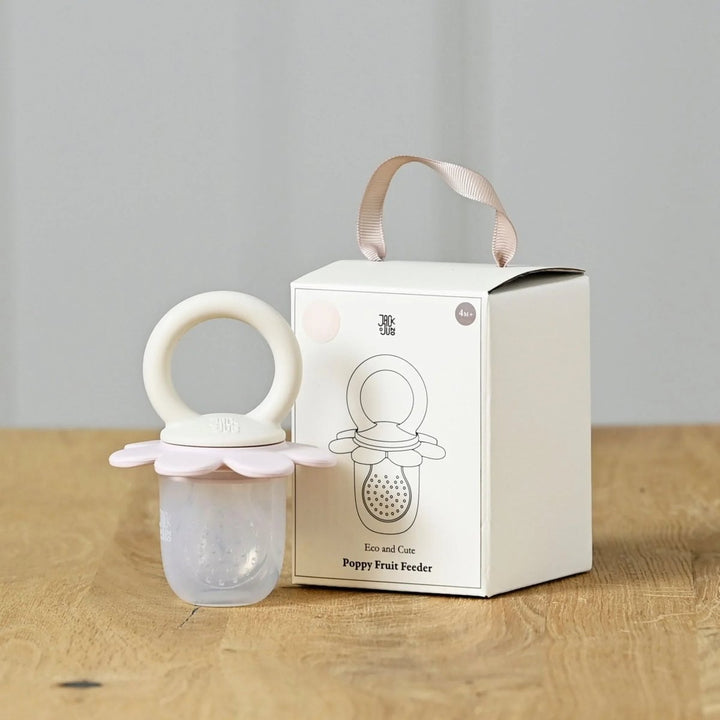 Jack o Juno | Poppy Fruit Feeder - Cream &amp; Light Pink | Torgunns Barneklær AS