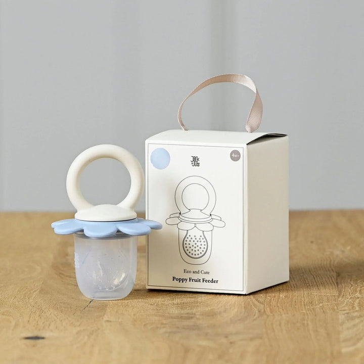 Jack o Juno | Poppy Fruit Feeder - Cream &amp; Pale Blue | Torgunns Barneklær AS