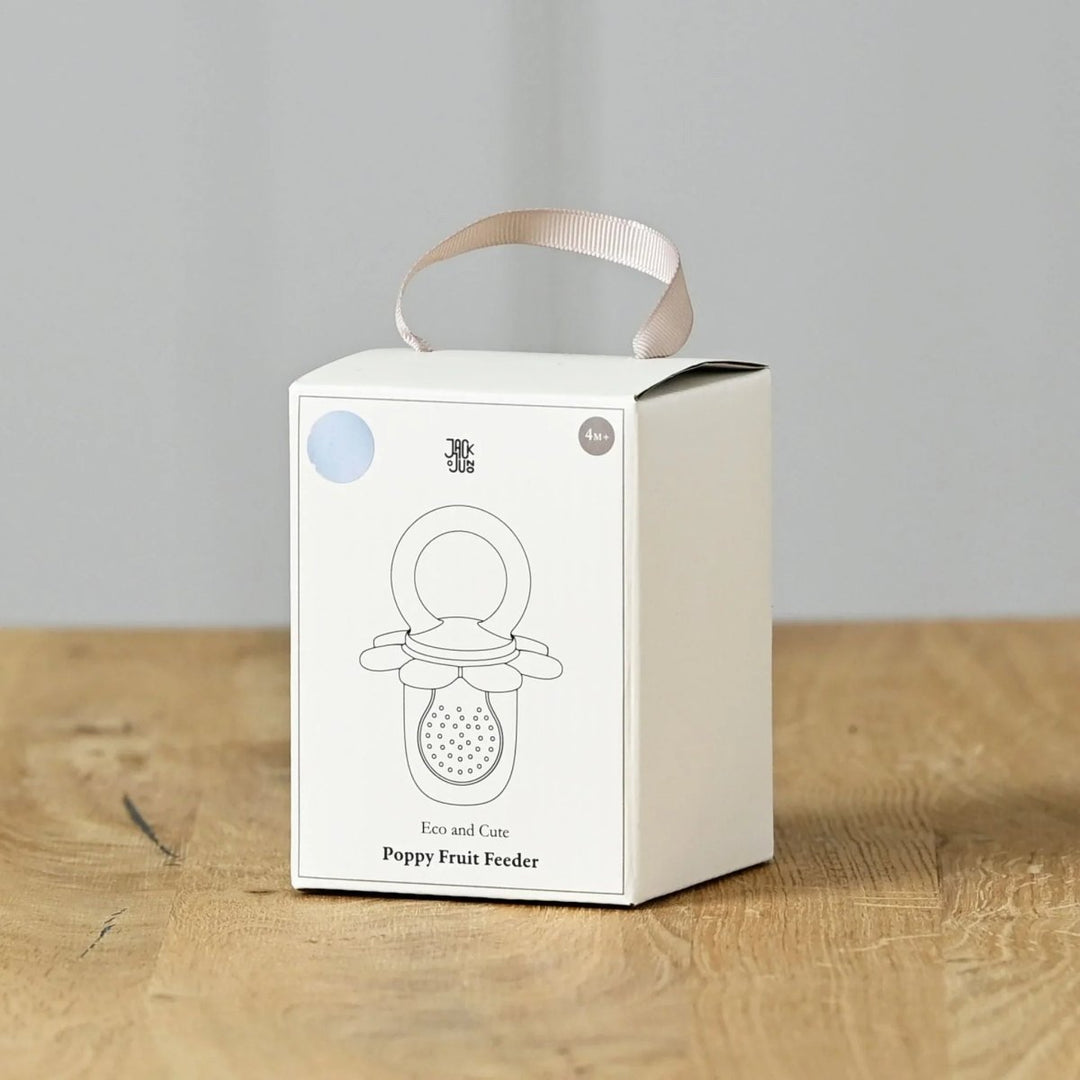 Jack o Juno | Poppy Fruit Feeder - Cream &amp; Pale Blue | Torgunns Barneklær AS