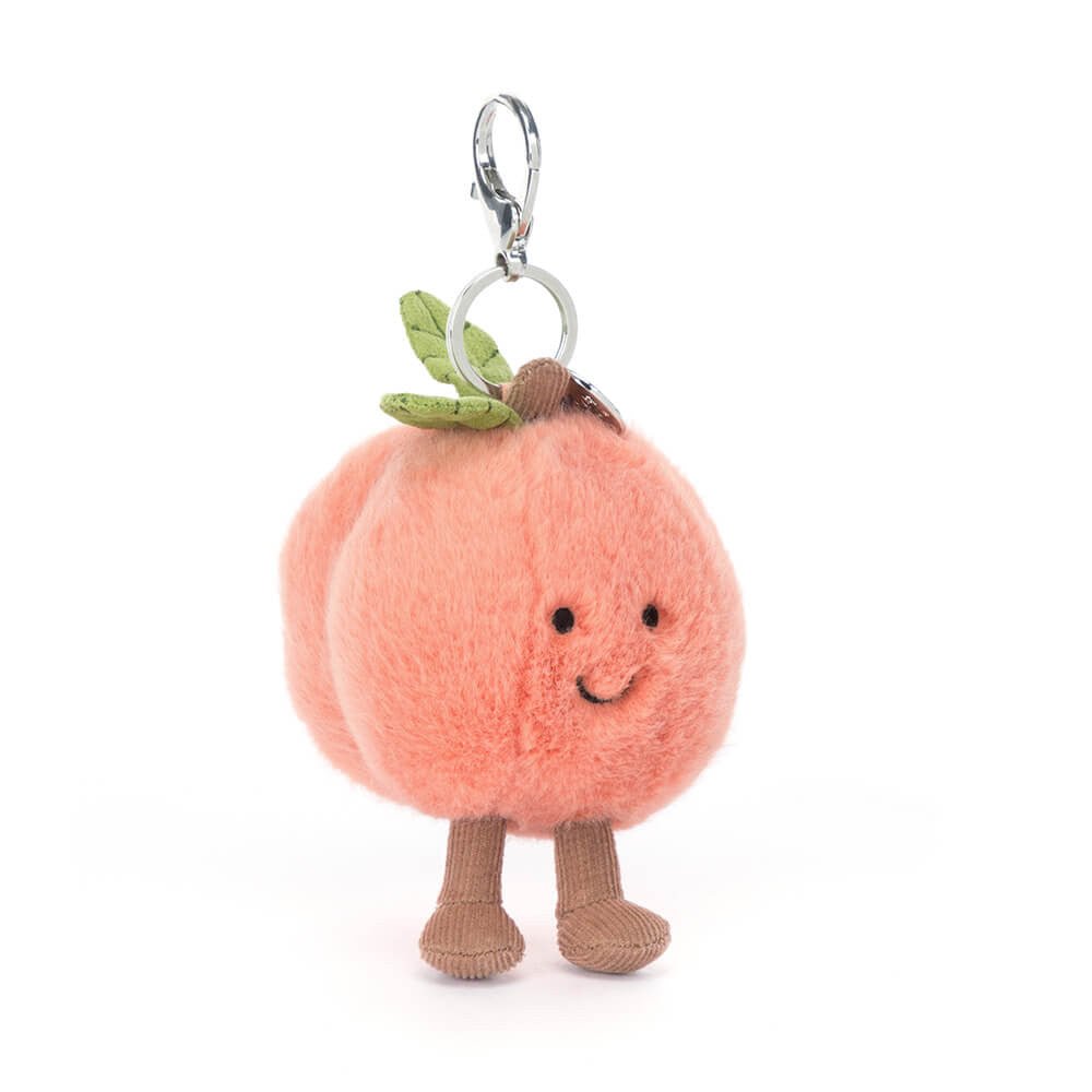 Jellycat | Amuseables Peach Bag Charm | Torgunns Barneklær AS