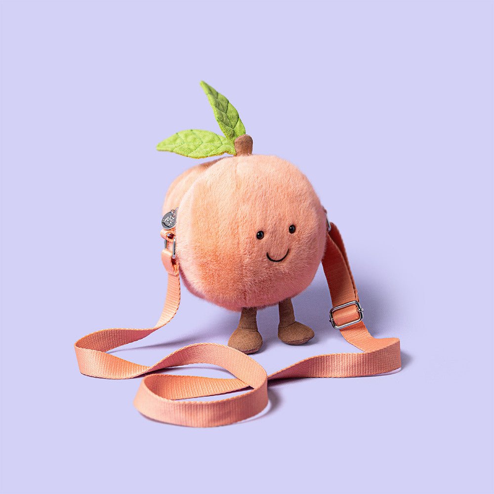 Jellycat | Amuseables Peach Shoulder Bag | Torgunns Barneklær AS