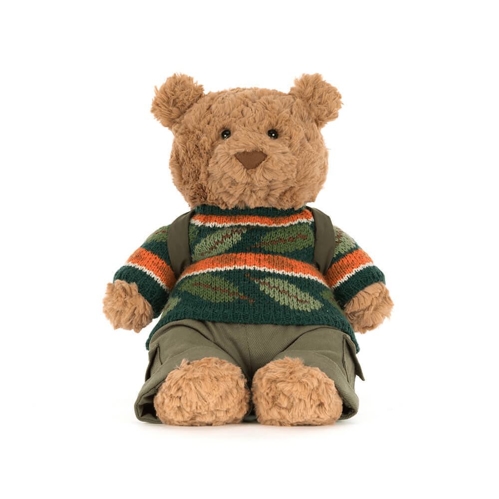 Jellycat | Bartholomew Bear ‘Hiking’ | Torgunns Barneklær AS