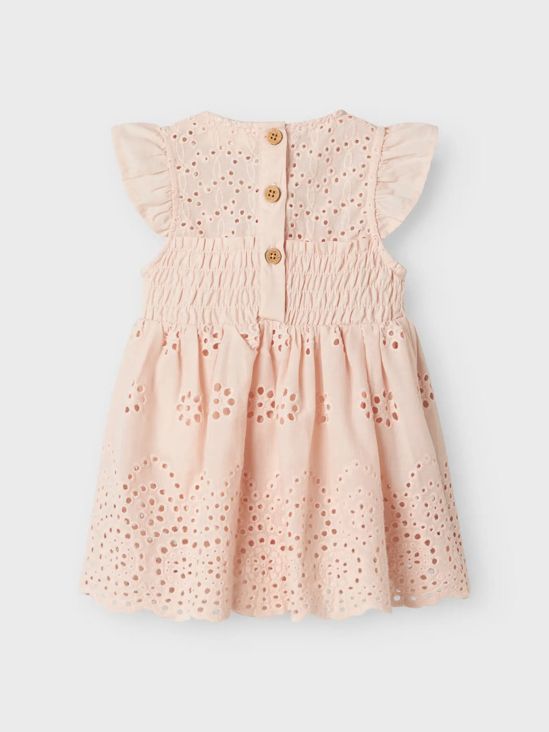 Lil' Atelier Baby JEDI CAPSL BODY DRESS - Peach Blush - Torgunns Barneklær AS