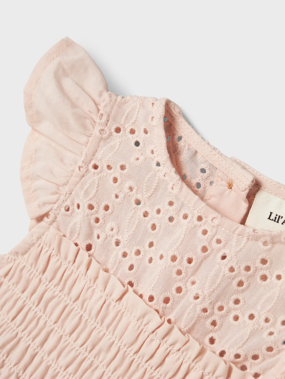 Lil' Atelier Baby JEDI CAPSL BODY DRESS - Peach Blush - Torgunns Barneklær AS