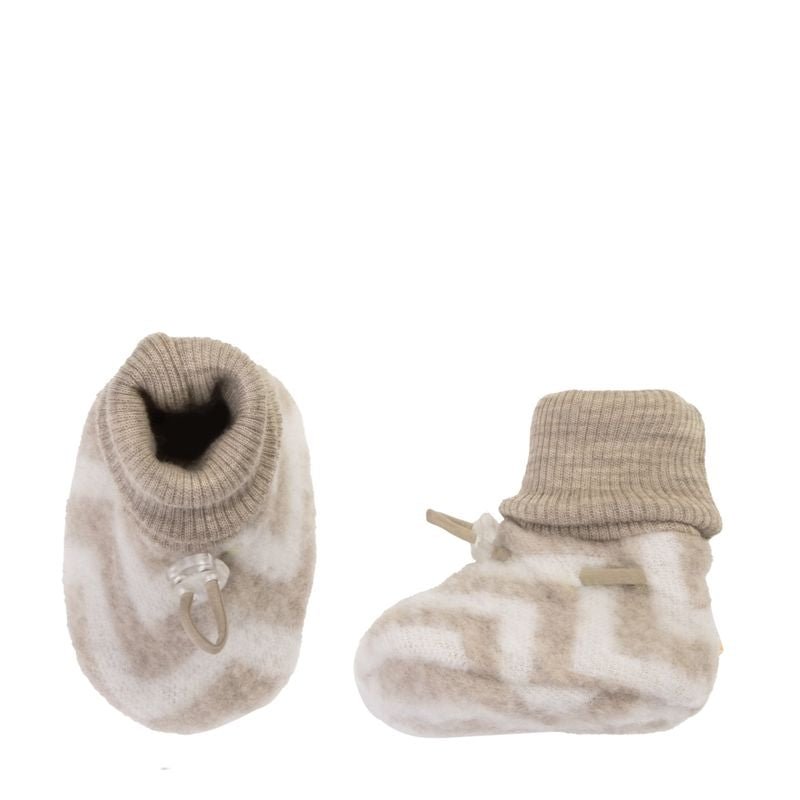 Joha Soft Merinoull Tøfler Dobbel – Beige | Torgunns Barneklær AS