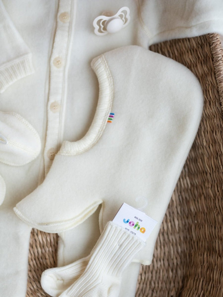 Joha Ull | Balaclava Ullfleece - Natur | Torgunns Barneklær AS