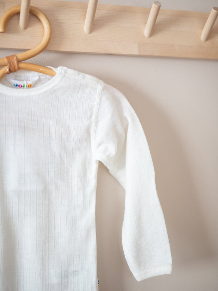 JOHA Ull | Body Ribb - Offwhite | Torgunns Barneklær AS